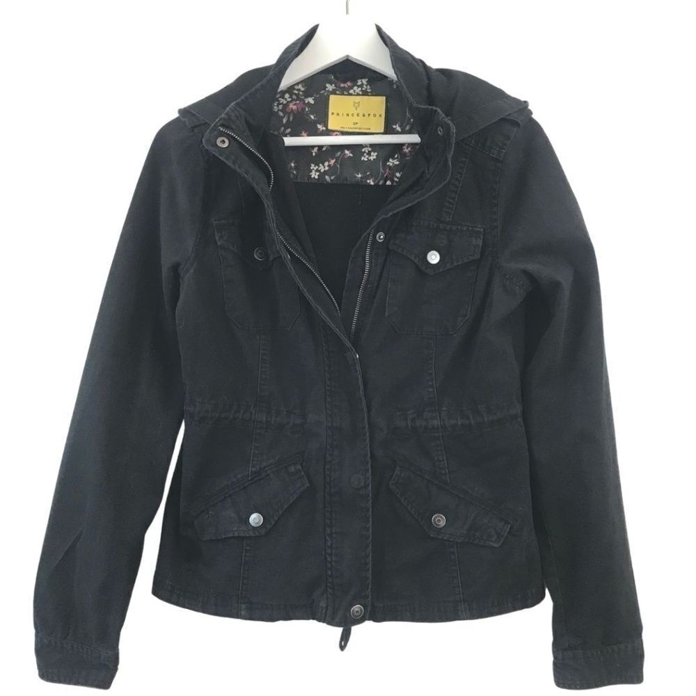 Prince & Fox black cotton jacket